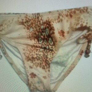 Floral Print Bikini Bottom